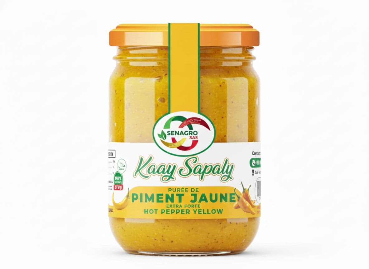 Purée de piment jaune